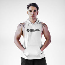 Load image into Gallery viewer, Team Natty 100% Legal Muscle Sleeveless Hoodie