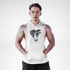Beast Mode On Openside Sleeveless Hoodie