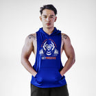 Eat Clean Train Dirty Get Massive Sleeveless Hoodie
