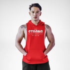 Stay Strong Never Give Up Sleeveless Hoodie