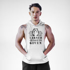 AH106 Earned Not Given Sleeveless Hoodie