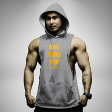 Load image into Gallery viewer, AH130 One More Rep Sleeveless Hoodie