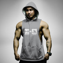 Load image into Gallery viewer, AH135 Weights + Cardio Sleeveless Hoodie