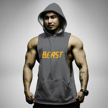 Load image into Gallery viewer, AH151 Beast Sleeveless Hoodie