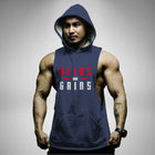 AH156 Veins And Gains Sleeveless Hoodie