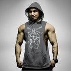 AH159 Train Insane Sleeveless Hoodie