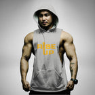 AH162 Rise Up Sleeveless Hoodie