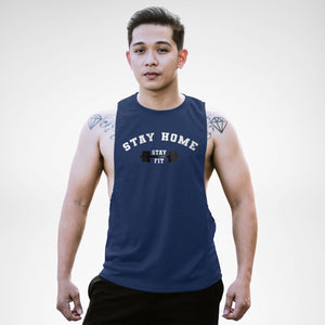 Stay Home Stay Fit Openside Tank Top