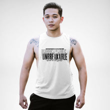 Load image into Gallery viewer, Unbeatable Unbreakable Wear To Be Great Openside Tank Top