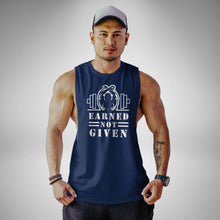 Load image into Gallery viewer, AM106 Earned Not Given Openside Tank Top