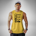 AM120 Single Taken At The Gym Openside Tank Top