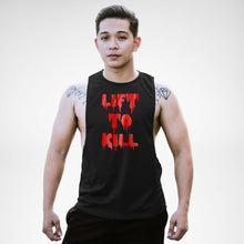 Load image into Gallery viewer, AM126 Lift To Kīłł Openside Tank Top