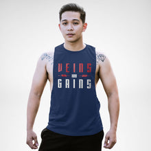 Load image into Gallery viewer, AM156 Veins And Gains Openside Tank Top
