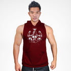 SMH105 I Am 100% Spartan Sweat Muscle Hoodie