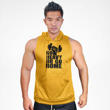 Load image into Gallery viewer, SMH108 Go Heavy Or Go Home Sweat Muscle Hoodie