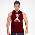SMH110 Training To Beat Gōku Sweat Muscle Hoodie