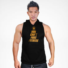 Load image into Gallery viewer, SMH132 You Can't Fake Fitness Sweat Muscle Hoodie