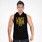 SMH136 I Eat Dumbbells For Breakfast Sweat Muscle Hoodie