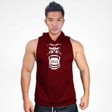 Load image into Gallery viewer, SMH160 Eat Your Eñēmy Sweat Muscle Hoodie