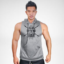 Load image into Gallery viewer, Ready For Wār Sweat Muscle Hoodie