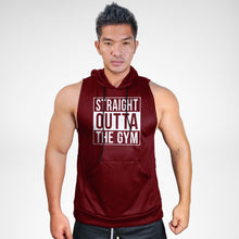 Load image into Gallery viewer, Straight Outta The Gym Sweat Muscle Hoodie