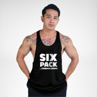 STR128 Six Pack Coming Soon Bodybuilder Stringer Tank Top