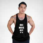 STR130 One More Rep Bodybuilder Stringer Tank Top