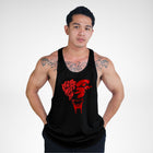 STR147 Beast Mode On Bodybuilder Stringer Tank Top