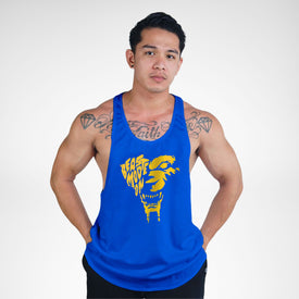STR147 Beast Mode On Bodybuilder Stringer Tank Top