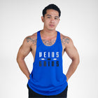 STR156 Veins And Gains Bodybuilder Stringer Tank Top