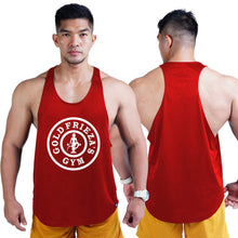 Load image into Gallery viewer, AFA Gold Frieza Bodybuilder Stringer Tank Top