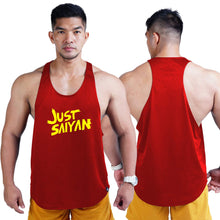 Load image into Gallery viewer, AFA Just Saiyan Bodybuilder Stringer Tank Top