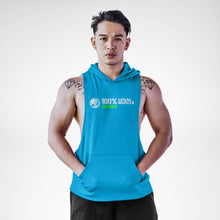Load image into Gallery viewer, Team Natty 100% Legal Muscle Sleeveless Hoodie