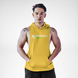 Team Natty 100% Legal Muscle Sleeveless Hoodie