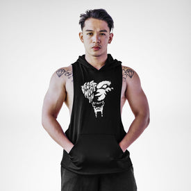 Beast Mode On Openside Sleeveless Hoodie