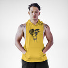 Beast Mode On Openside Sleeveless Hoodie