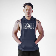 Load image into Gallery viewer, Conquer Sleeveless Hoodie