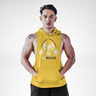 Eat Clean Train Dirty Get Massive Sleeveless Hoodie
