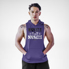 Hustle That Muscle Openside Sleeveless Hoodie