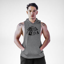 Load image into Gallery viewer, Level Up Openside Sleeveless Hoodie
