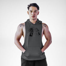 Load image into Gallery viewer, Level Up Openside Sleeveless Hoodie