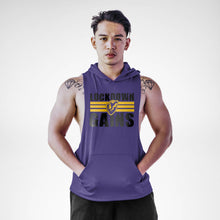 Load image into Gallery viewer, Lōckdown Gains Sleeveless Hoodie