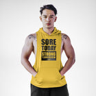Sore Today Strong Tomorrow Openside Sleeveless Hoodie