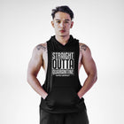 Straight Outta Qūārantine Sleeveless Hoodie