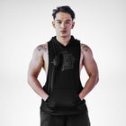 Sweat Or Regret Openside Sleeveless Hoodie