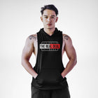 The Real Deal Aesthetic Fitness Sleeveless Hoodie