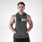 The Real Deal Aesthetic Fitness Sleeveless Hoodie