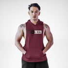 The Real Deal Aesthetic Fitness Sleeveless Hoodie
