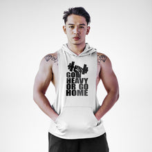 Load image into Gallery viewer, AH108 Go Heavy or Go Home Sleeveless Hoodie