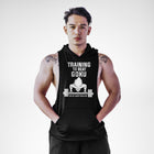 AH110 Training To Beat Goku Sleeveless Hoodie
